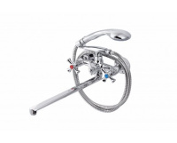 Смеситель для ванны с душем FAUZT FZs-701-07 тип См-ВУДРНШлА