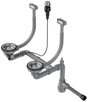 Арматура для двухчашевых моек Omoikiri WK-2-IN-A 4956484