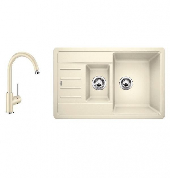 Комплект Blanco LEGRA 6 S Compact (жасмин) + MIDA (жасмин) 521305M2