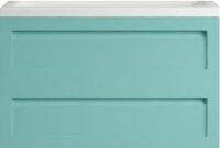 База под раковину Art&max AM-Platino-750-2C-SO-MM Cветло-зеленый матовый