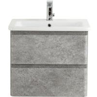 База под раковину BelBagno ALBANO-CER-600-2C-SO-CVG подвесная Cemento Verona Grigio