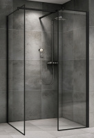 Душевой уголок (120х90) ABBER Immer Offen AG67129B черный