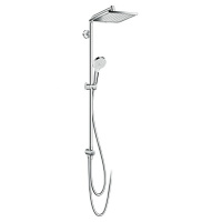 Душевая стойка Hansgrohe Crometta E 240 1jet Showerpipe Reno EcoSmart 27289000 хром