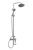 Душевая система с изливом ПСМ-Профсан Steel PSM-300-8