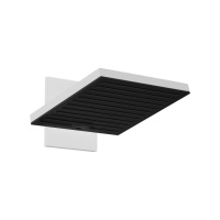 Верхний душ с кронштейном Hansgrohe Pulsify E 260 2jet EcoSmart 24351700 белый матовый
