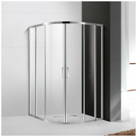 Душевой уголок (110х110) CEZARES MOLVENO MOLVENO-R-22-80+30-C-Cr-IV
