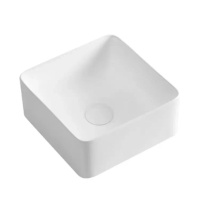 Раковина мебельная Runo Tetra (квадратная) (00-00002561)