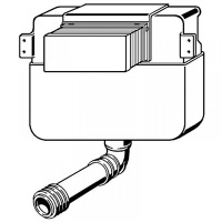 Смывной бачок скрытого монтажа Viega Visign без клавиши  622244