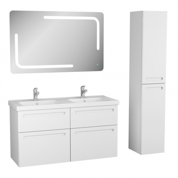 Тумба под раковину Owl 1975 Otalia, 125 см, 4 ящика OW04.08.00