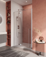 Душевая дверь (120х195) CEZARES LINER LINER-B-12-120-C-Cr-L