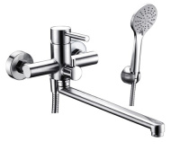 Смеситель для ванны с длинным изливом WasserKRAFT Main 4102L Смеситель для ванны с длинным изливом WasserKRAFT Main 4102L