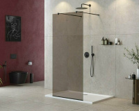 Душевая перегородка 80 см CEZARES LIBERTA LIBERTA-L-2-80-BR-NERO