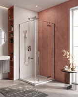 Душевой уголок (100х100) CEZARES LINER LINER-A-1-100-C-Cr-R