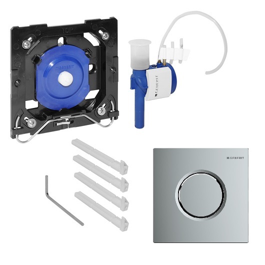 Кнопка смыва для писсуара Geberit HyTroniс Sigma 01 116.011.JQ.5 матовый хром