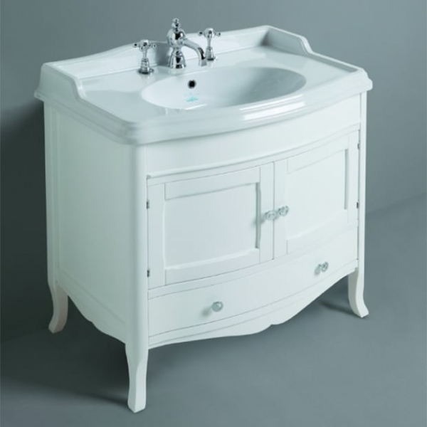 Тумба под раковину Tiffany World Veronica Ver 90/C bi puro/cr