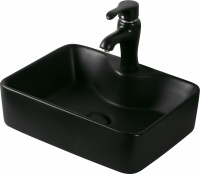 Раковина накладная (48х37) SantiLine SL-1011MB