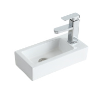 Раковина подвесная (37х18,5) Orange  B05-365W белый глянец