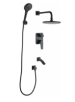 Душевая система Lemark Bronx (LM3722BL)