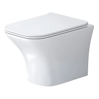 Унитаз подвесной безободковый Grossman Galaxy GR-4476S с сиденьем микролифт