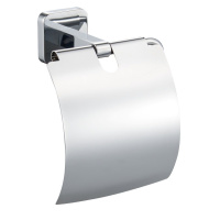 Держатель для туалетной бумаги с крышкой WONZON & WOGHAND STILL, хром WW-6626