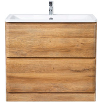 База под раковину напольная BelBagno ALBANO-800-2C-PIA-RR Rovere Rustico