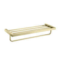Полка для полотенец Timo Selene золото матовое 17058/17