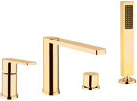 Смеситель на борт ванны Cezares GLAM-BVDM4-OI