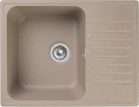 Кухонная мойка GranFest Quartz 13, 13 песочный