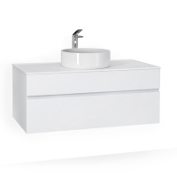 Тумба RAVAL Decent 100 подвесная Белая Dec.01.100/W/RL