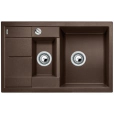Мойка кухонная Blanco Metra 6S Compact Silgranit PuraDur (кофе), 515044