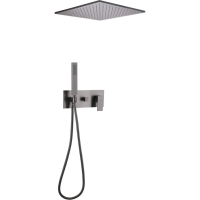 Душевой комплект ABBER Daheim AF8221NG скрытого монтажа без излива, никель