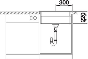 Кухонная мойка Blanco Etagon 6 525300