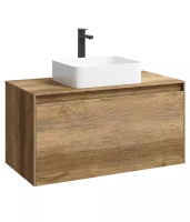 Корпус тумбы под раковину Aqwella 5 Stars Mobi 100 MOB0110DB без фасала