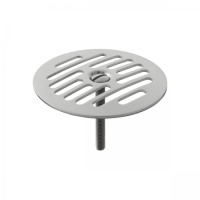 Шлицевая решетка Geberit круглая, с креплением на винтах 240.836.00.1