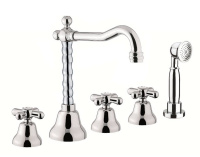 Смеситель на борт ванны Webert Armony AM730402015, хром