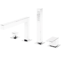 Смеситель на борт ванны Cezares Porta PORTA-BVDM4-BIO