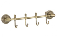 Планка с крючками Savol 4 крючка S-006674C