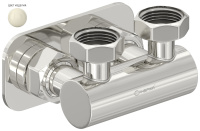 Модуль Сунержа угловой EU50 (2 х НГ G 3/4" / 2 х НГ G 3/4") 9001-1538-3434