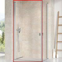 Душевая дверь Ravak Chrome CRV1-80 1QV40U01Z1