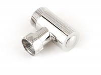 Уголок со спускным клапаном Сунержа G 1" нар. р. / G 3/4" н. г. Состаренная латунь 051-1511-0134