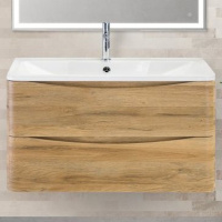 База под раковину подвесная BelBagno ACQUA-1000-2C-SO-RR Rovere Rustico