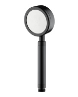 Душевая лейка Orange LM33PDb 80 мм 1 режим, черный