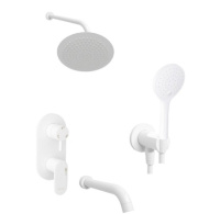 Душевая система WasserKRAFT A85161, белый