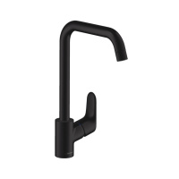 Смеситель для кухни Hansgrohe Focus M41 31820670 черный матовый