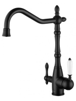 Смеситель для кухни c подключением фильтра WONZON & WOGHAND, черный матовый WW-88458006-MB Смеситель для кухни c подключением фильтра WONZON & WOGHAND, черный матовый WW-88458006-MB