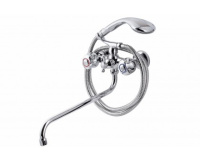 Смеситель для ванны с душем FAUZT FZs-317-76 тип См-ВУДРНШлА