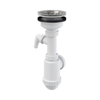Сифон для мойки AlcaPlast A446P-DN50/40