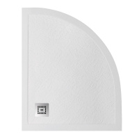 Поддон из искусственного мрамора BelBagno TRAY-MR-UNO-RH-120/80-550-35-W-L