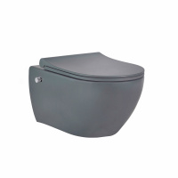 Подвесной безободковый унитаз с функцией биде с сиденьем микролифт beWash Bogen 88343680