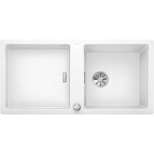 Мойка кухонная Blanco Adon XL 6 S Silgranit PuraDur (белый), 523608